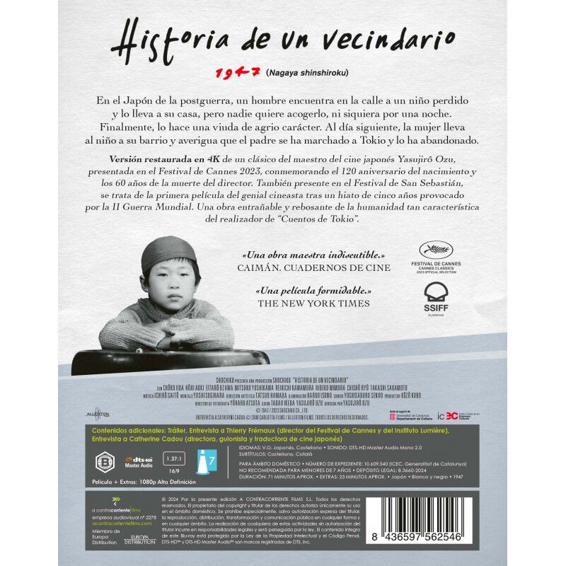 Historia de un vecindario [Blu-ray] (1947) Naga... image number null