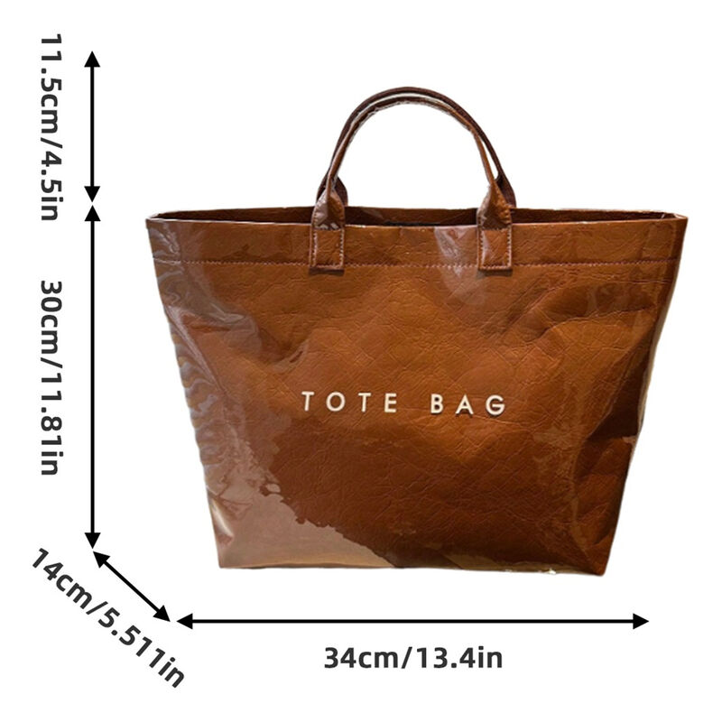 Bolsa Impermeable de PVC Transparente Grande image number null