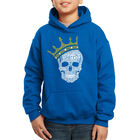 Sudadera Con Capucha Word Art Para Ni&ntilde;o - Brooklyn Crown - Azul Rey