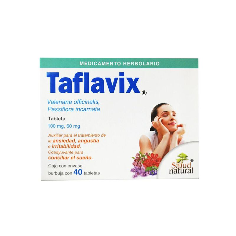 Taflavix 100 Mg 40 Tableta(s) image number null