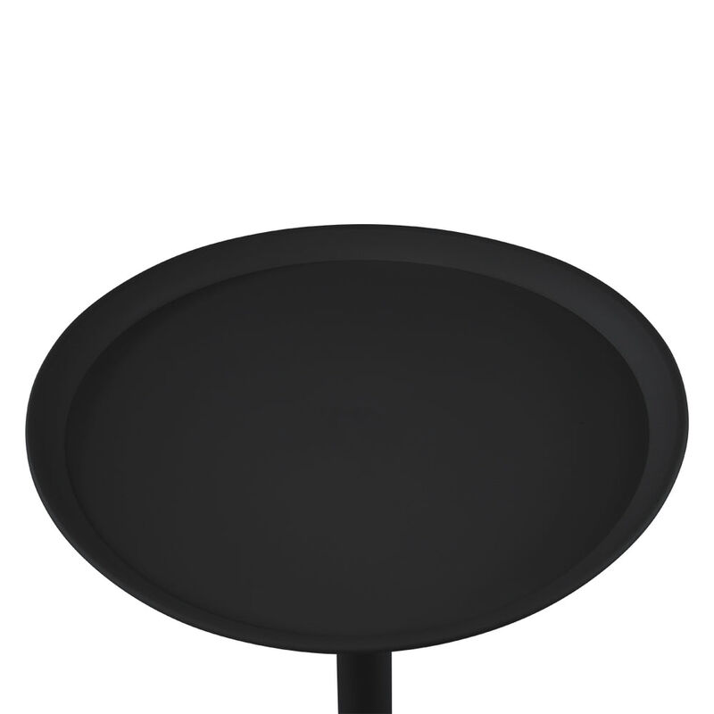 Mesa Auxiliar Redonda Tulip&aacute;n - Color Negra image number null