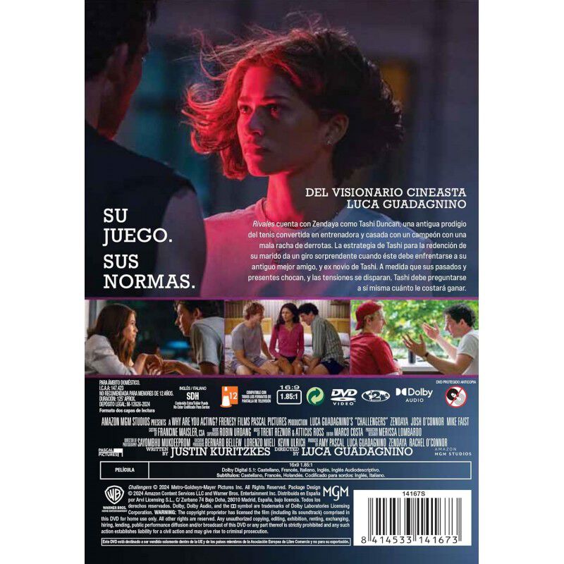 Rivales [DVD] (2024) Desafiantes image number null