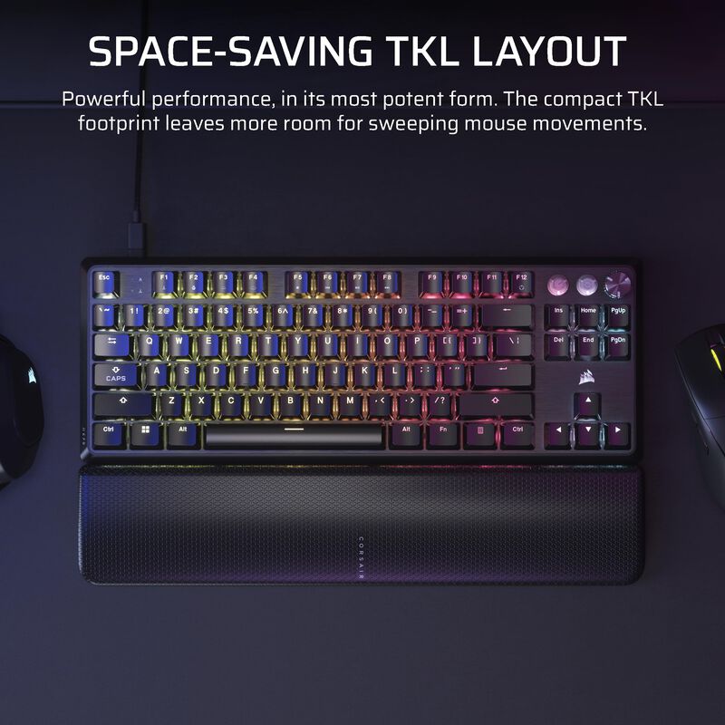 Teclado Gaming Corsair K70 Pro Tkl Rgb Tenkeyle... image number null