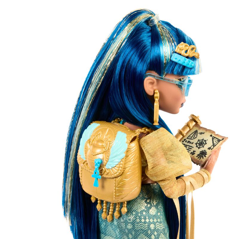 Mu&ntilde;eca Monster High Cleo De Nile Con Mascota Co... image number null