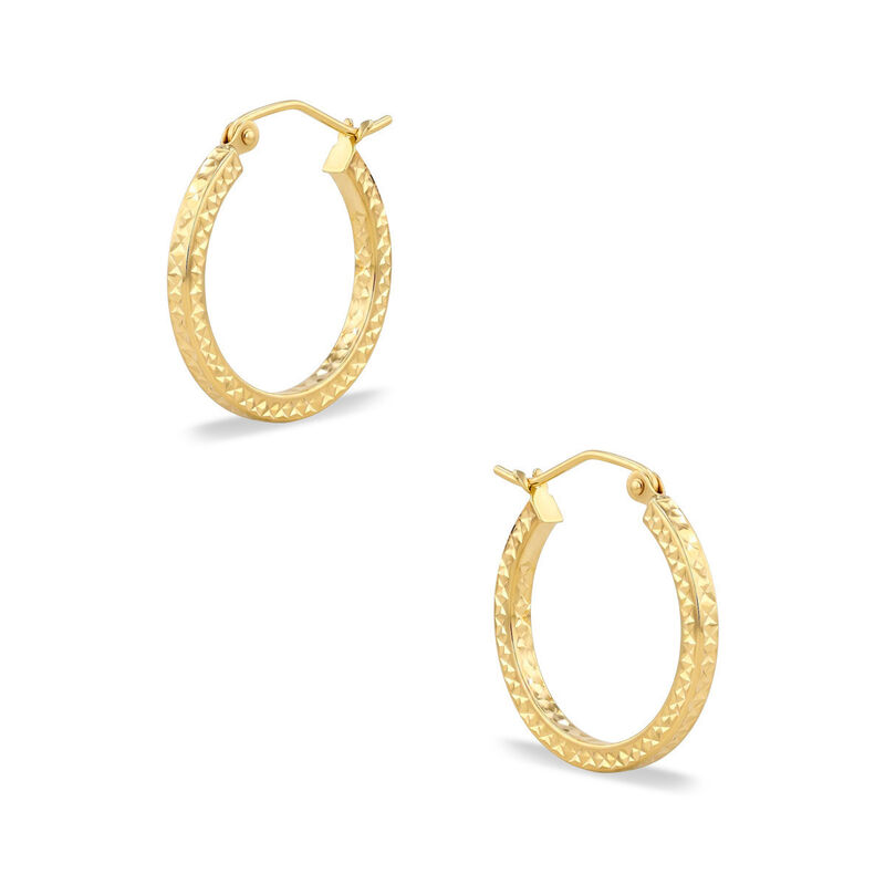 Arracadas De Oro Amarillo 14k (20 Mm Aprox) image number null