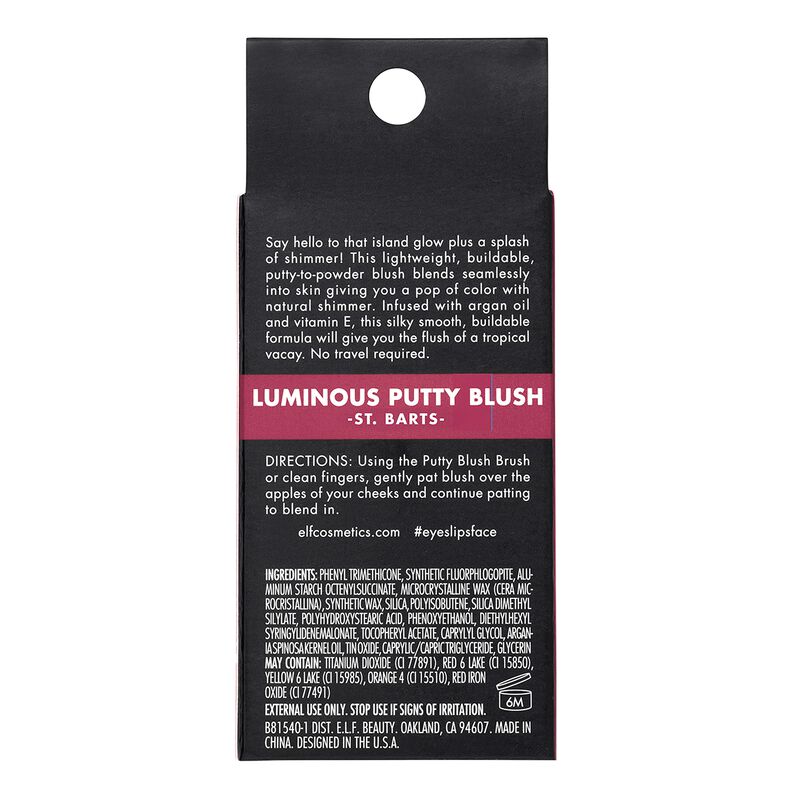 Rubor E.l.f. Luminous Putty St. Barts Brillo image number null