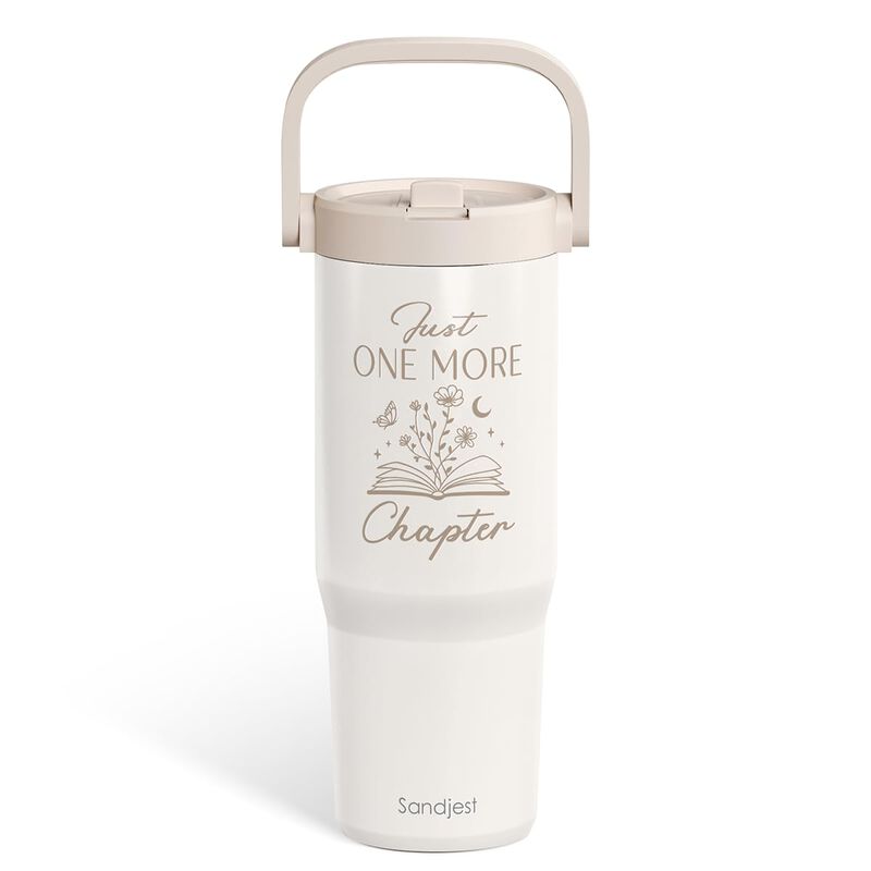 Vaso Para Beber Sandjest 900 ml Con Tapa De Sor... image number null