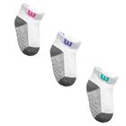 Wilson 5 Pares de Tines cortos para Bebé Niña, Color Multicolor con Logo Fucsia ,Talla 24 - 36 meses, Sin felpa