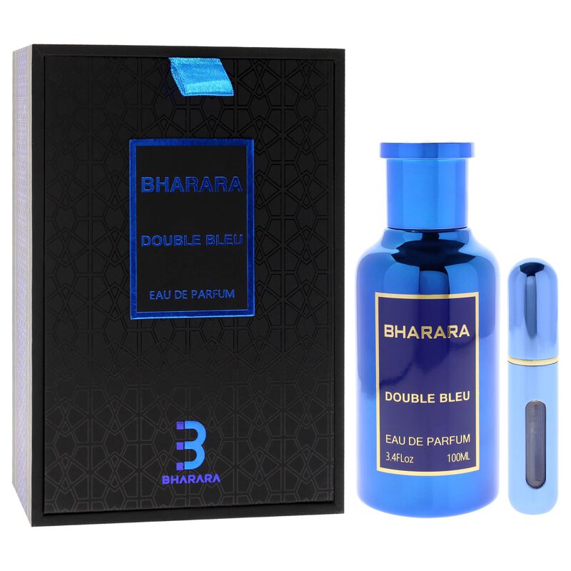 Perfume Bharara Double Bleu Eau De Parfum, 100 ... image number null