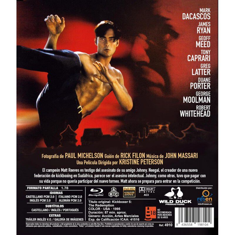 Kickboxer: Venganza [blu-ray.] (2016) Kickboxer... image number null