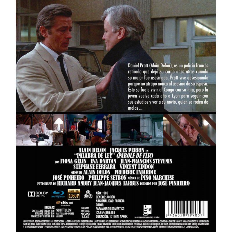 Palabra De La Ley [blu-ray.] (1985) &mdash; Parole De... image number null