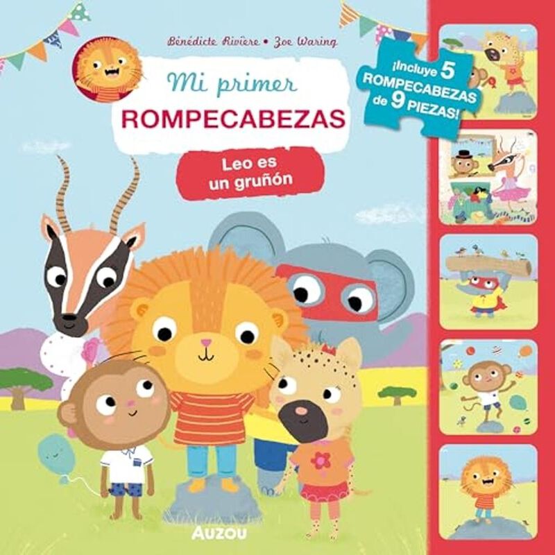 Leo es un gru&ntilde;&oacute;n. Libro interactivo con rompeca... image number null