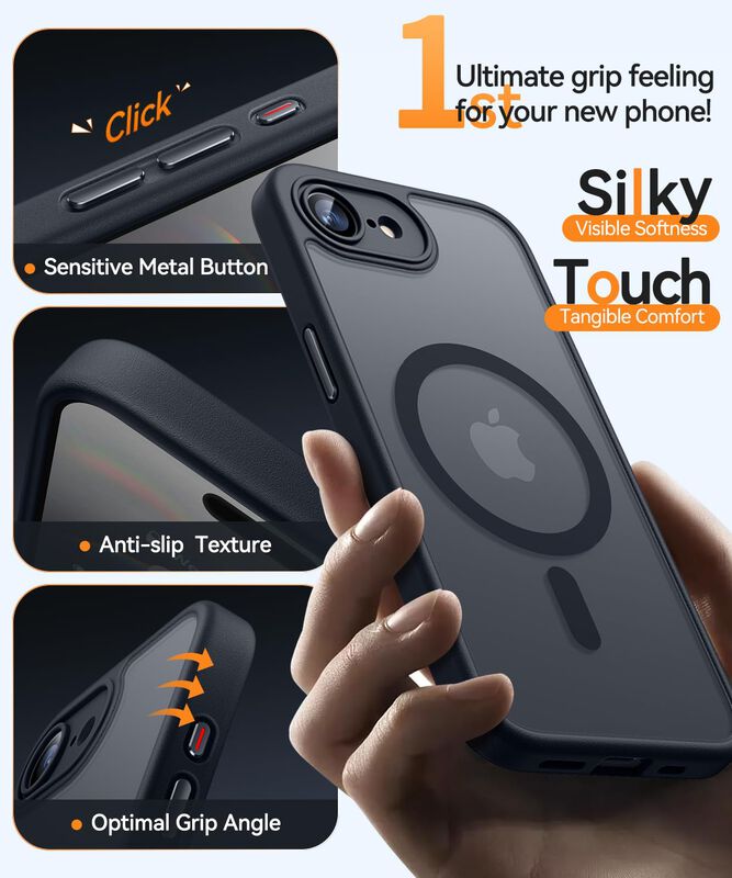 Funda Magn&eacute;tica Canshn Para Iphone 16e A Prueba... image number null
