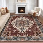 Alfombra Loongrug 274 cm &times; 305 cm Lavable Estilo Boho Vintage