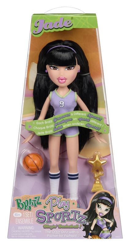 Mu&ntilde;eca De Moda Bratz Play Sportz Jade Con Acces... image number null