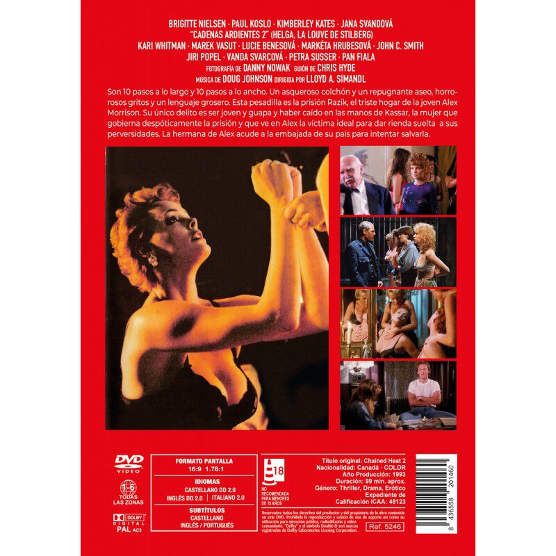 Cadenas Ardientes 2 [dvd] (1993) Chained Heat 2 image number null