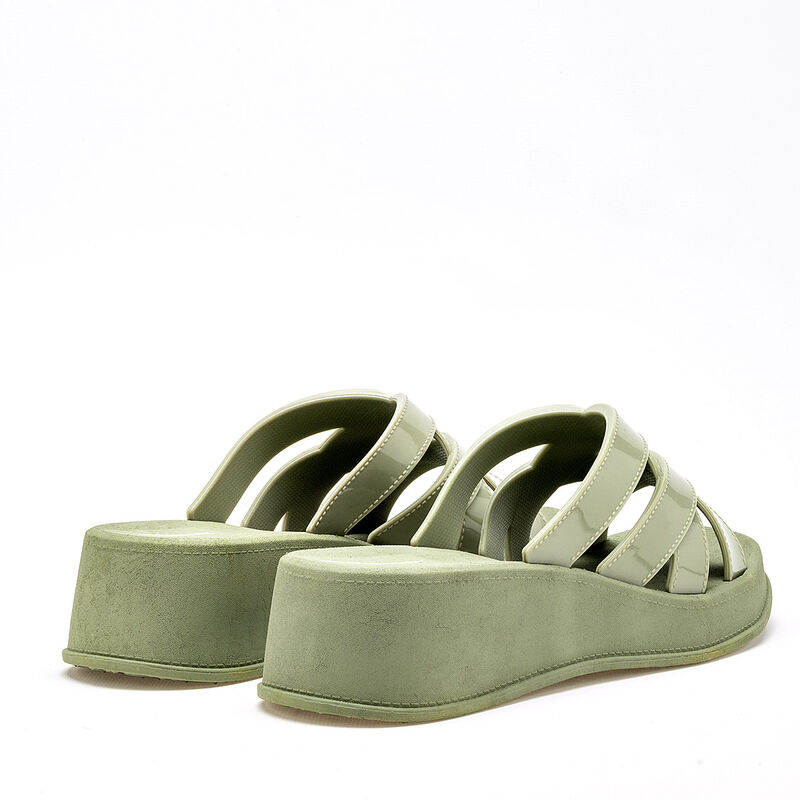 Top Moda Sandalia para mujer verde image number null