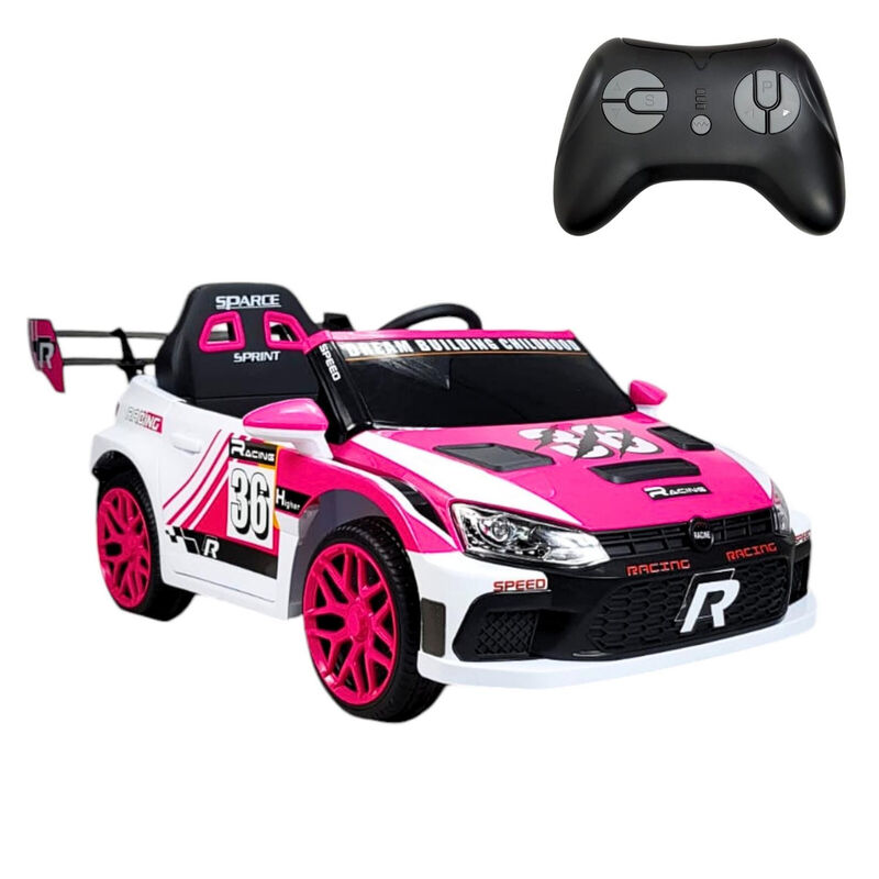 Carro Montable Electrico Rally Para Ni&ntilde;os Con C... image number null