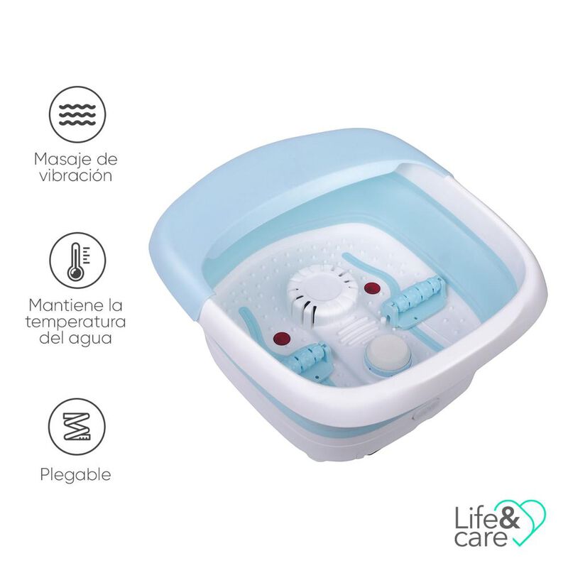 TINA SPA PARA PIES PLEGABLE, HIDROMASAJE Y PEDI... image number null