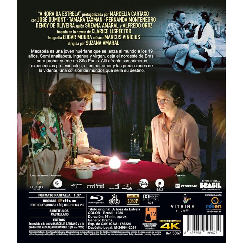 La Hora De La Estrella [blu-ray] (1985) image number null