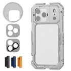 Cage Para Tel&eacute;fono Neewer Para Iphone 17 Pro Max Con Anillo Adaptador Para Filtros