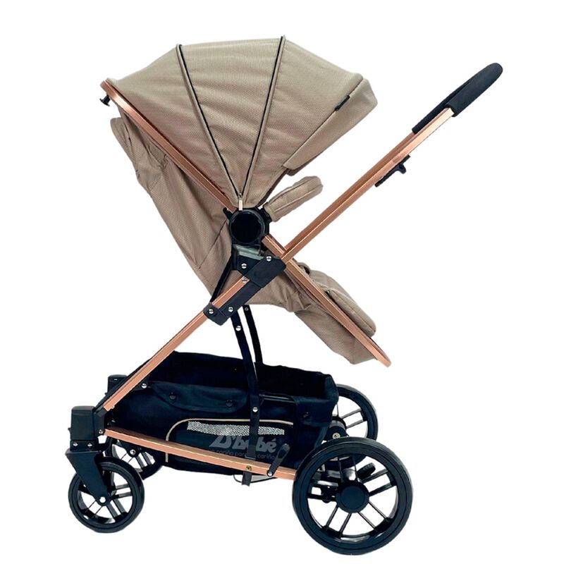Carriola D'Bebé Travel System Crown Beige END15 image number null