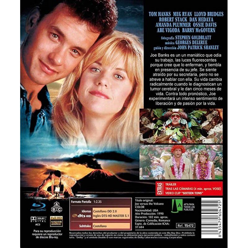 Joe Contra El Volc&aacute;n (1990) [blu-ray] image number null