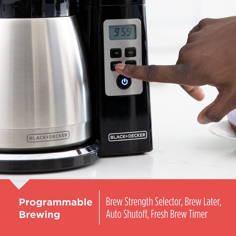 Cafetera Black+decker De 12 Tazas, Programable ... image number null