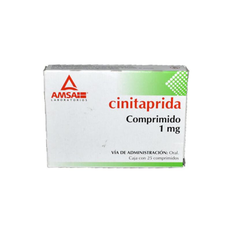 Cinitaprida 1 Mg 25 Comprimido(s) image number null