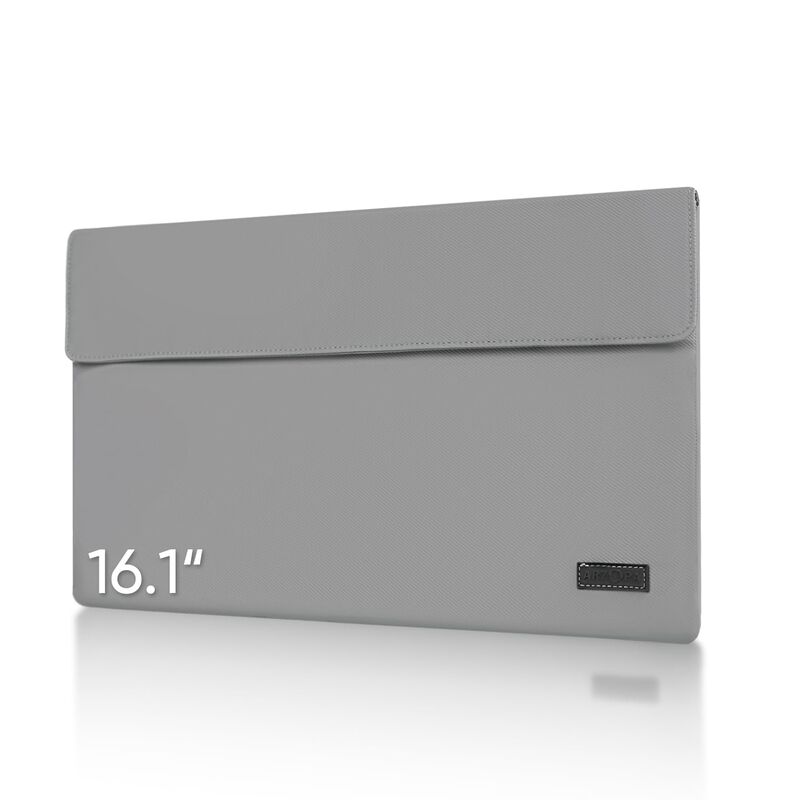 Funda Para Monitor Port&aacute;til Arzopa De Piel Gris... image number null