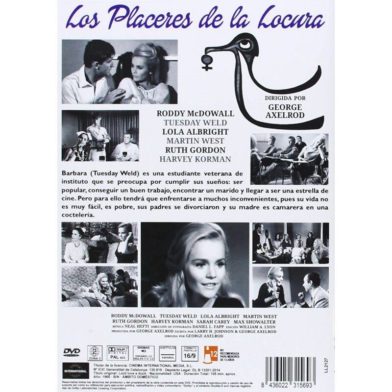 Los Placeres De La Locura (dvd) image number null
