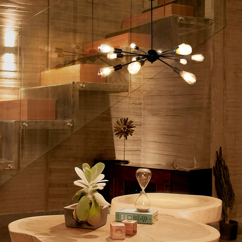 L&aacute;mpara De Interior Para Suspender, Base E27 Sa... image number null