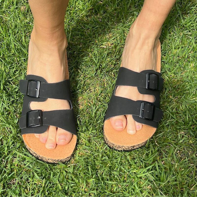 Sandalias Folgen con Hebillas Ajustables y Suel... image number null