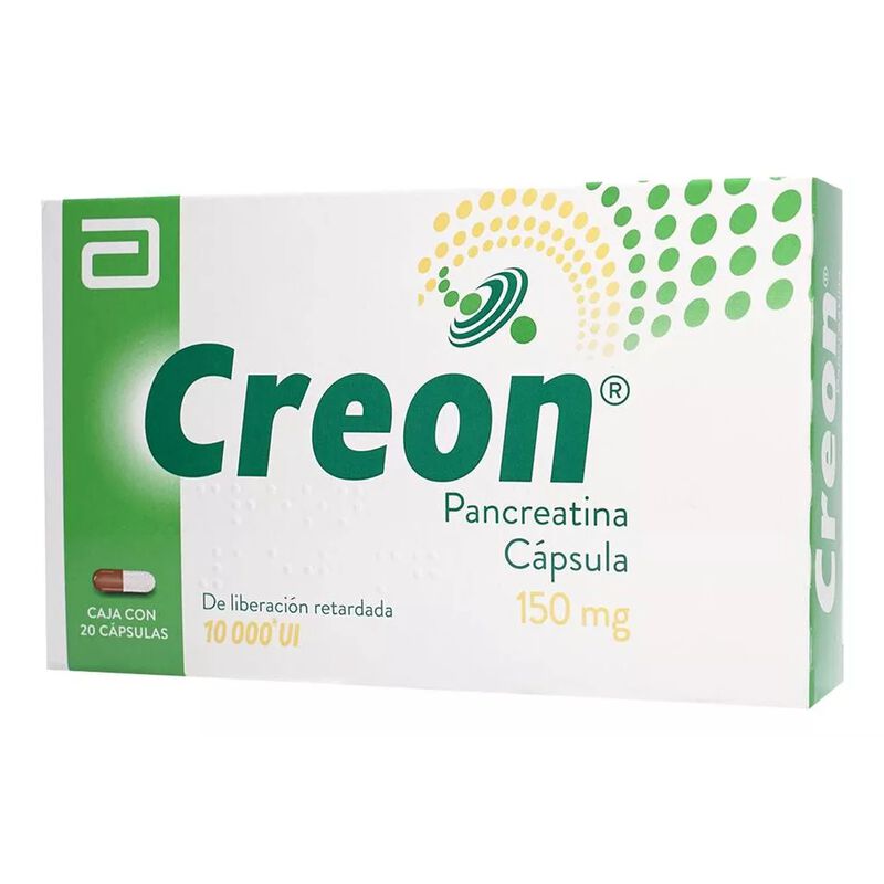 Creon C&aacute;psulas 150 Mg, 20 C&aacute;psulas image number null