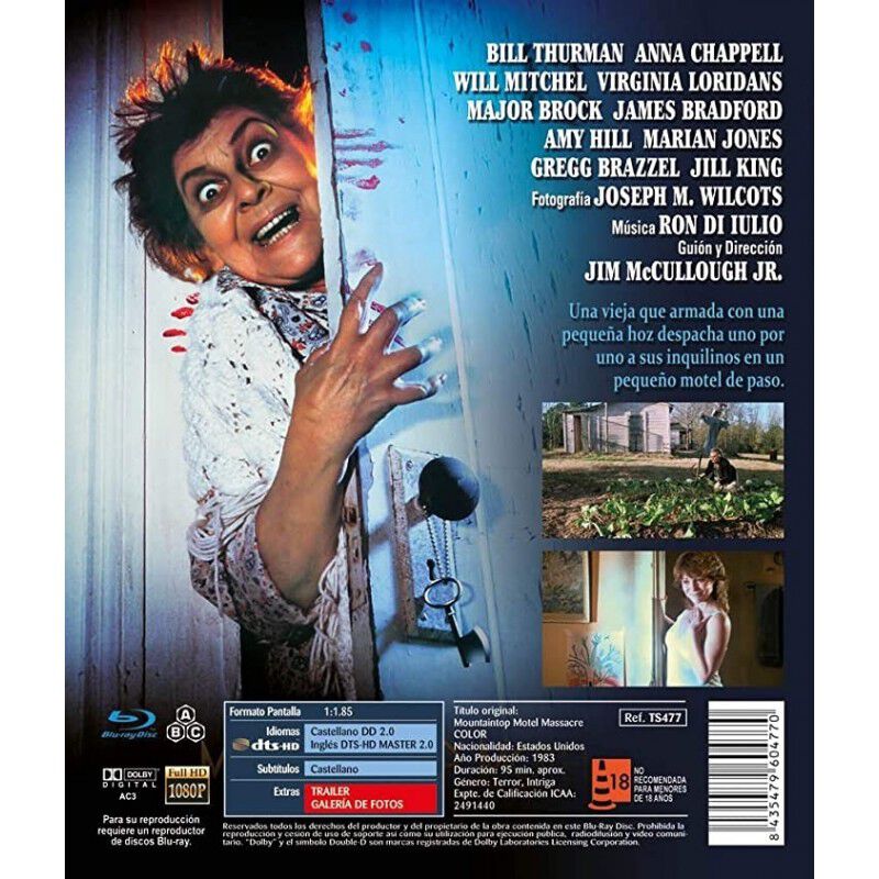 El Fantasma Del Motel [blu-ray] (1983) Mountain... image number null
