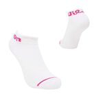 Wilson 5 Pares de Tines largos para Mujer, Color Blanco con Linea Rosa ,Talla Unitalla, Afelpados