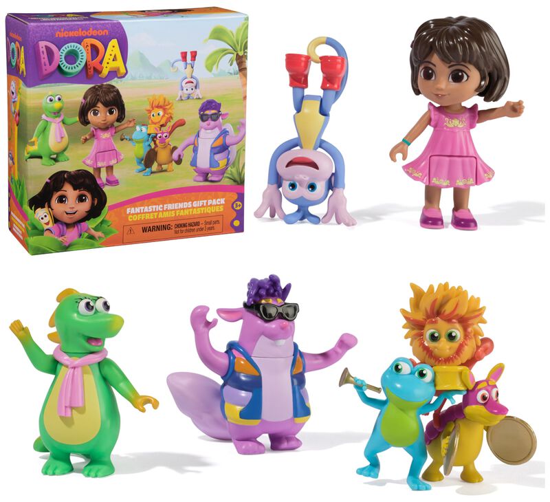 Paquete De Regalo De Figuras De Juguete Dora Fa... image number null