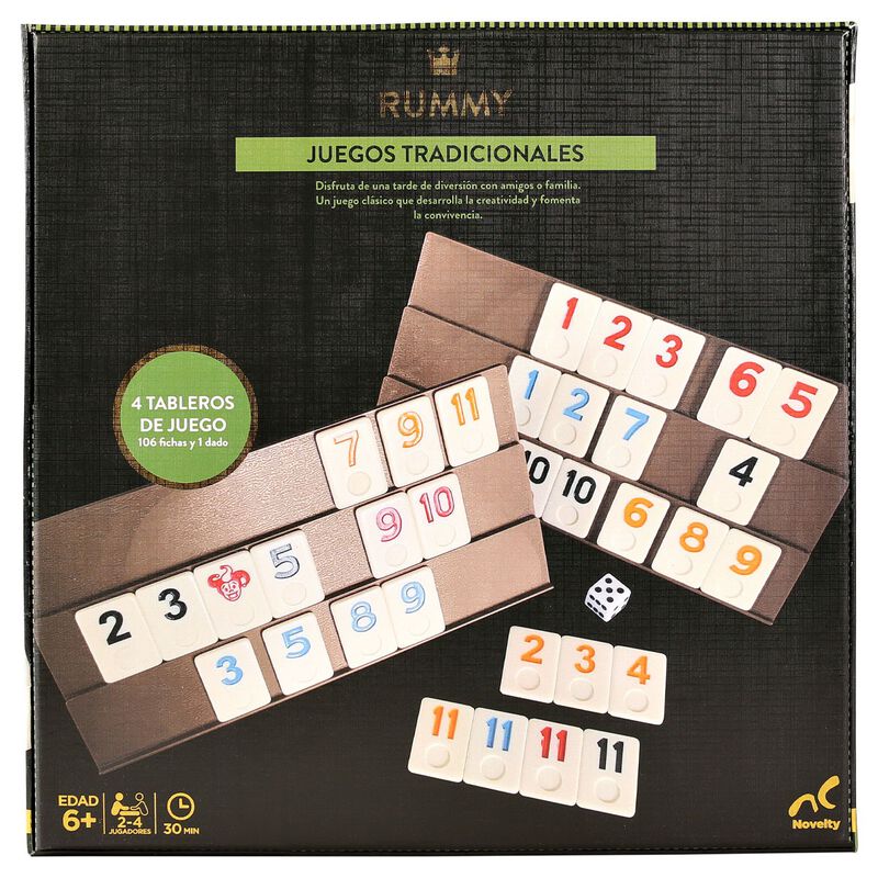 Juego de Mesa en Familia Rummy Jumbo image number null