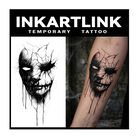Tatuaje Temporal Inkartlink 2 Hojas De Pegatinas De M&aacute;scara Oscura