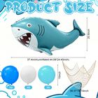 Set De Decoraciones Para Fiesta Arrowbash De 22 Piezas &ndash; Tema Tibur&oacute;n