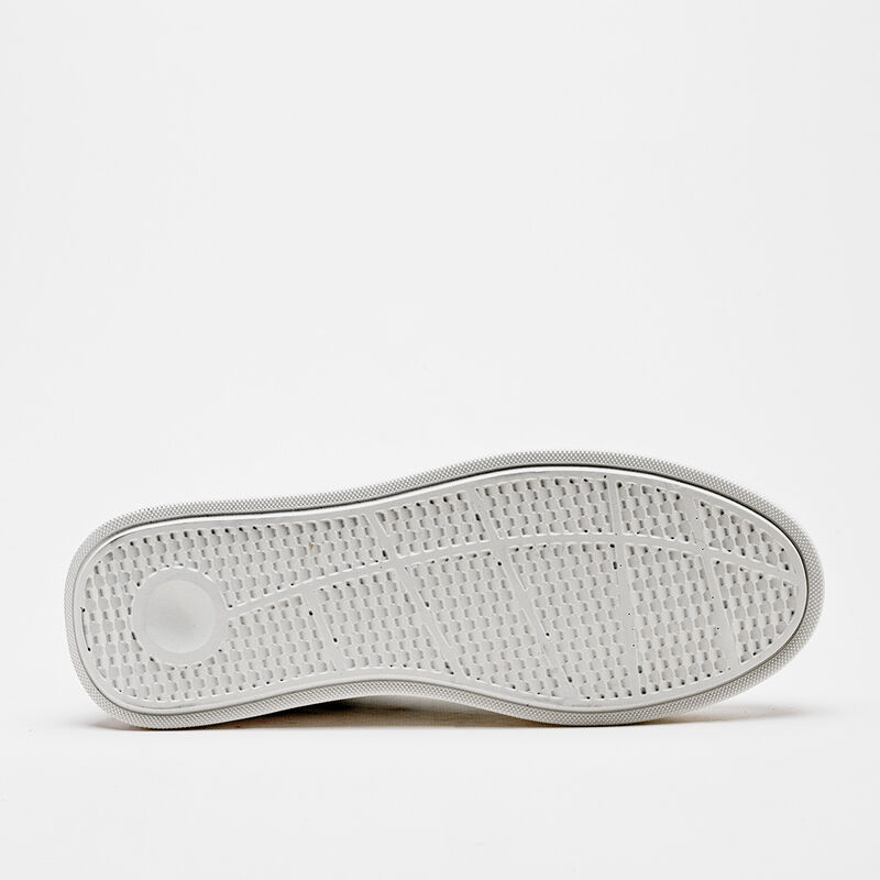 Clasben tenis para hombre blanco caf&eacute; cod 14117... image number null