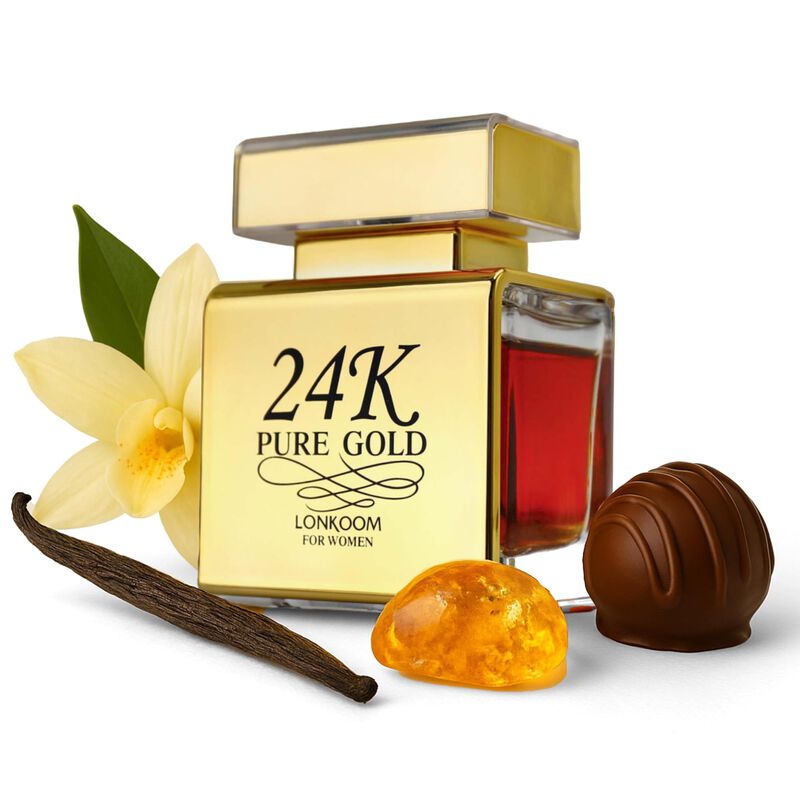 Eau De Parfum Perfume Lonkoom De Oro Puro De 24... image number null