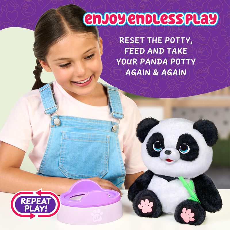 Peluche Little Live Pets My Baby Talking Panda ... image number null