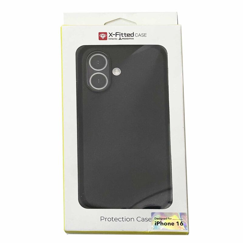 Funda Xfitted Silicon Mag Para Iphone 16 Negra image number null