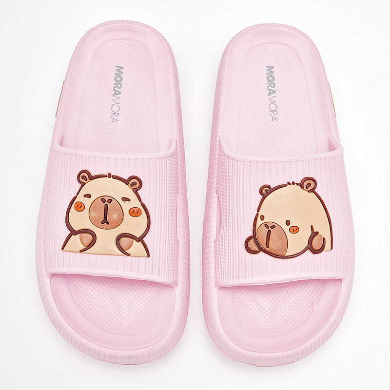 Moramora Sandalia para mujer rosa image number null