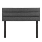 Cabecera Individual Dicasa Logan Gris carb&oacute;n