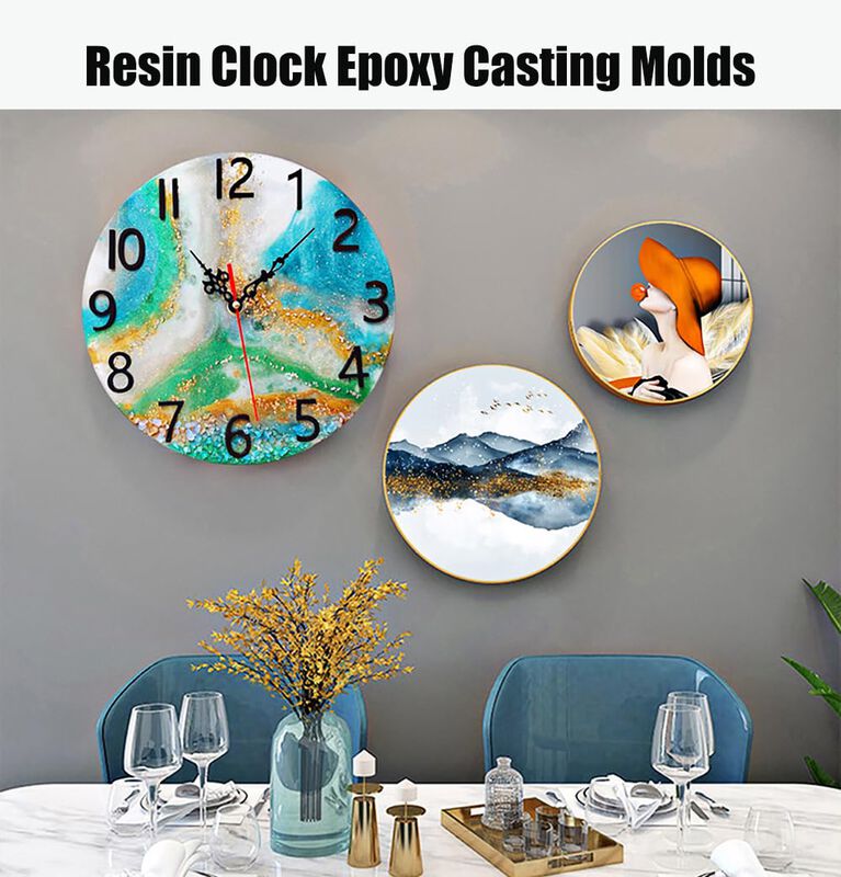 Molde Para Reloj Hmtrade 25 cm/37 cm Romano De ... image number null