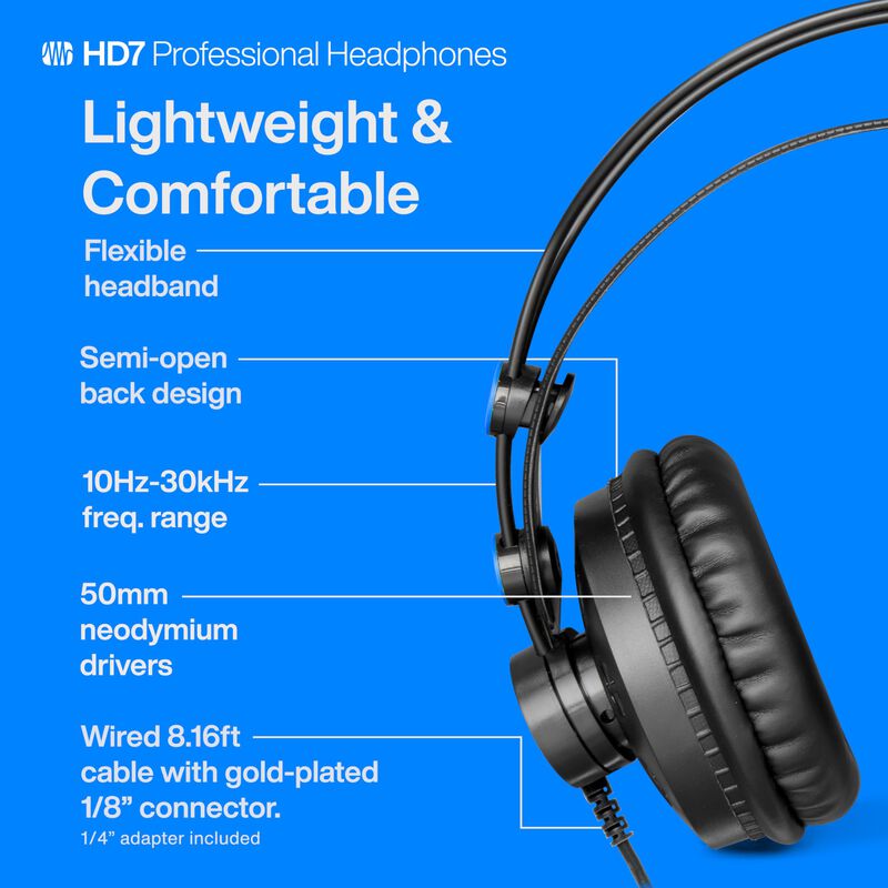 Auriculares De Monitorizaci&oacute;n Presonus Hd7 Prof... image number null