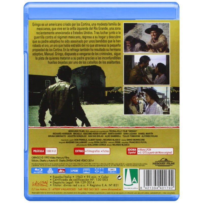 Gringo [Blu-ray] (1963) Duello nel Texas image number null