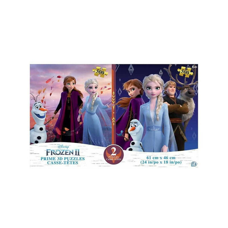 Rompecabezas 3d 500pz 2pz Frozen image number null